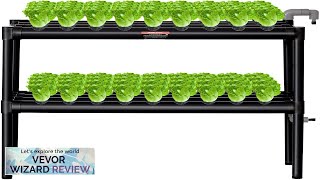 VEVOR Hydroponics Growing System 72 Sites 2-Layer Hydroponic Grow Kit PVC Pipes Review