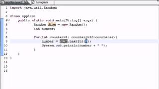 26 Java Programming Tutorial 26 Random Number Generator