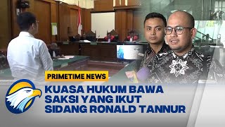 Terkait Ronald Tannur, Komisi Yudisial Panggil Kuasa Hukum Dini Sera - [Primetime News]