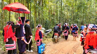 đám cưới dân tộc dao đỏ vào mùa hè vất vả thật/ boda en el campo de vietnam