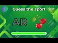 guess the sport by emoji 🤔🏏⚽🏐🏒 quiz miracle