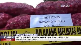 Penyelundupan 40 Ton Bawang Berhasil Digagalkan