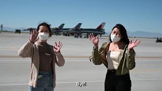 #ATeamRSAF Ashley Tries Munition Loading and Audrey Flies on the F-16! (Ep 17)