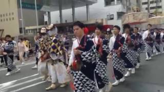 祇園祭 山鉾巡行 綾傘鉾 鶏鉾町(2016/7/17)