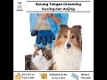 Sarung Tangan Grooming Kucing Anjing Kelinci | Pet Grooming Gloves