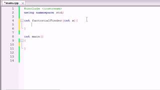 Buckys C++ Programming Tutorials 31 Recursion | C++ Tutorial