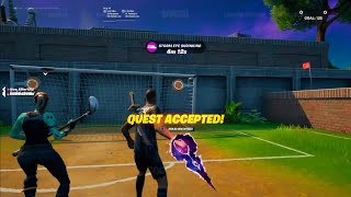 Fortnite - Complete 5 Quests From Island Soccer Players (Neymar Jr Challenges)