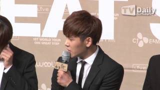 [tvdaily] Infinite World Tour(One Great Step) press conference