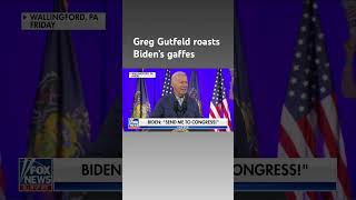 Greg Gutfeld: Biden gave us a preview of senile moments you can expect