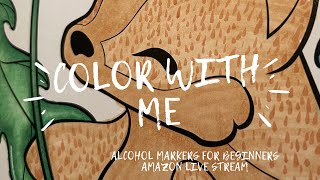 Beginner’s Guide to Coloring with Copic Markers | Easy Tips \u0026 Techniques!- Amazon Live Stream