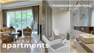 Luxurious 4 BHK Apartments near Sobha City, Thanisandra Road North Bangalore | Luxury Apartments!