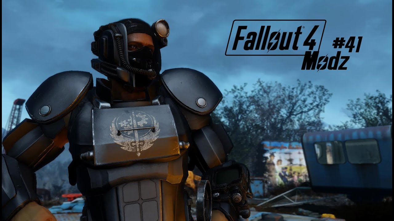 Fallout 4 Modz #41: B-35C Heavy Brotherhood Of Steel Armor ...