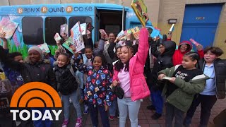 Book bus that provides books to kids in need gets surprise donation