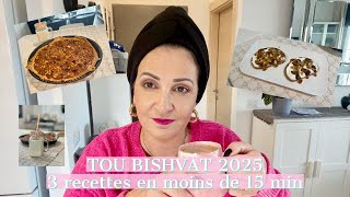 TOU BISHVAT: 3 recettes fruitées et délicieuses