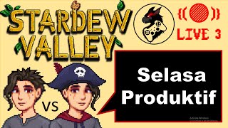 🔴 Selasa Produktif | Proyek 100 Hari Stardew Valley Edisi Memancing Indonesia | #3