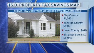S.D. Property Tax Saves Map Projections