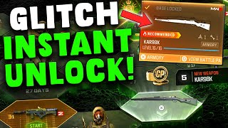 NEW INSTANT UNLOCK ALL GLITCH IN MW3! Unlock Kar98k Glitch Instant!