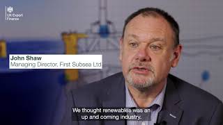 First Subsea, UK Export Finance case study