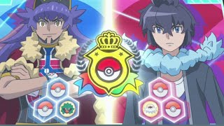 Alain Vs Leon Full Battle | Pokemon Journey Episode 115