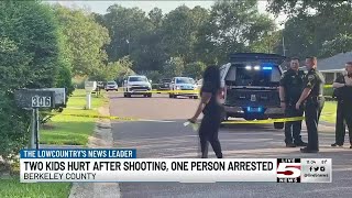 VIDEO: 2 juveniles hurt in Berkeley Co. shooting, 1 man in custody