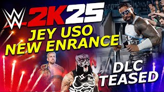 WWE 2K25: NEW Jey Uso Entrance \u0026 DLC Tease!