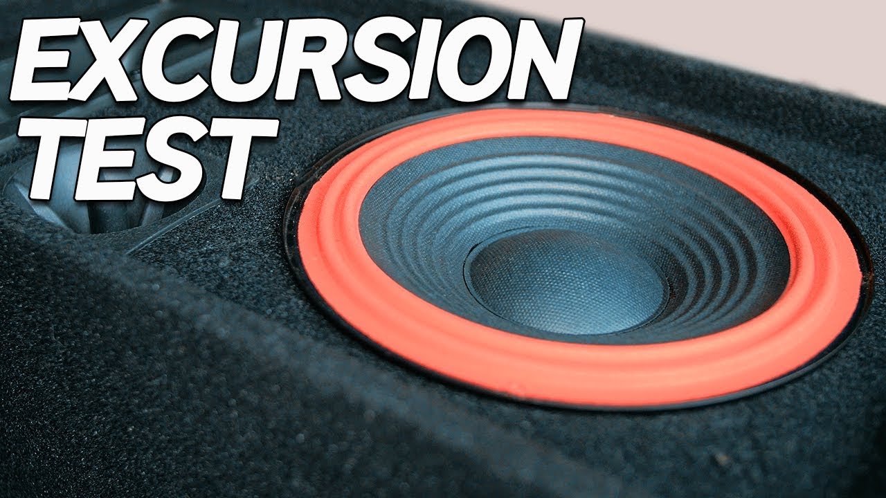 Bass Speaker Excursion Test Youtube
