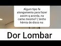 EXERCÍCIO PARA DOR LOMBAR AO ACORDAR - Dr. Luiz Almeida - Osteopatia