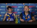 justin schueller and josh bannan press conference vs perth wildcats round 16 nbl25