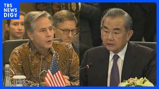 中国・王毅氏「航行の自由という名の覇権は認めない」　南シナ海でのアメリカ軍の航行を“けん制”｜TBS NEWS DIG