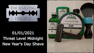 Blackland Blackbird and Stirling Scarn - Threat Level Midnight New Year's Day Shave