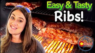 COOK WITH ME! COOKING FOR A CROWD! EASY, FOOL- PROOF, TWO STEP BARBECUE RIBS! EASY BARBECUE RECIPE!