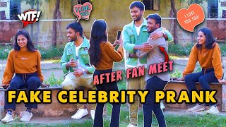 Fake Celebrity Prank😎😜 On Cute Girl👩🔥 | Kovai Kusumbu | Kovai 360*