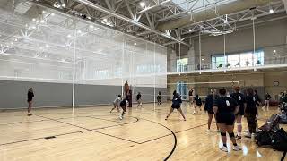 UNF Women's Volleyball Club vs UNCC Women's Club Green; Silver Bracket Championship