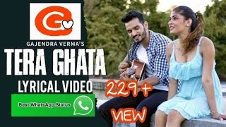 Isme Tera Ghata|WhatsApp status|Gautam Vekariya