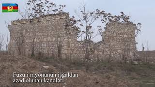 Nagorno Karabakh conflict: Video footage of liberated villages of Fizuli region