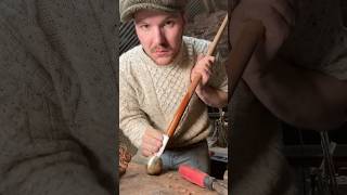 Cane Making my Good Sir #ireland #woodwork #mahogany #brass #recycled #posh