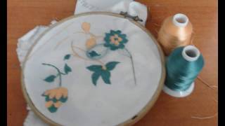 le broderie par les mains - Embroidery by hands -  التطريز باليد