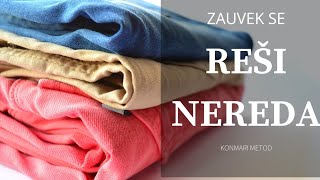 Kako složiti garderobu? KonMari metod