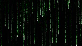 Matrix Code Rain Screensaver - Short Version 4K