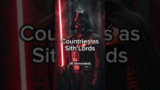 Ai Draws Countries as Sith Lords!