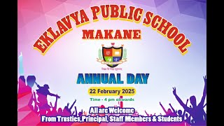 🔴 LIVE: EKLAVYA PUBLIC SCHOOL MAKANE || ANNUAL DAY 2025 ||