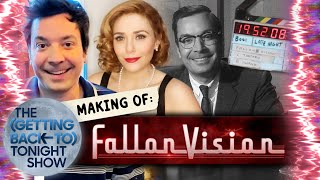 Making of FallonVision (WandaVision Parody) | The (Getting Back to) Tonight Show - Ep. 2
