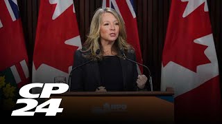 Ontario NDP leader Marit Stiles reacts to Steve Clark violated ethics rules regarding the Greenbelt