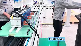 Automatic Prismatic Battery PACK Assembly Line for lithium-ion prismatic module Eol testing