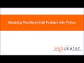 Modeling the Monty Hall Problem with Python