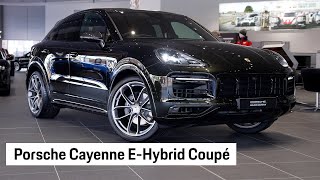 Cayenne E-Hybrid Coupé in Dark Olive Metallic PTS