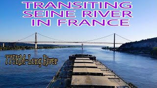 TRANSITING SEINE RIVER IN FRANCE | A 775KM-LONG RIVER | ROUEN TO LE HAVRE FRANCE | KEIBARO DIARIES