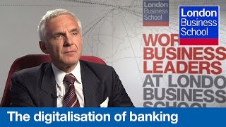 The impact of digital on banking, with Urs Rohner of Credit Suisse Group | London Business School