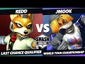 SWT Championship LCQ - Redd (Fox) Vs. Jmook (Sheik) SSBM Melee Tournament