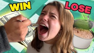 Do I Eat Dog Food or Win $2000?! 🐶 Can Challenge| Bala